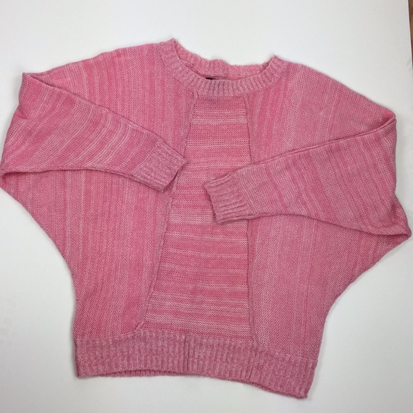 Pink diamond shaped sweater women's size medium - Picture 5 of 8